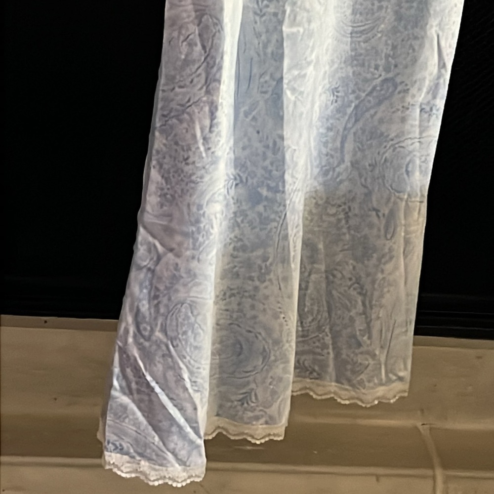 Lauren Ralph Lauren satin paisley nightgown - Picture 3 of 7